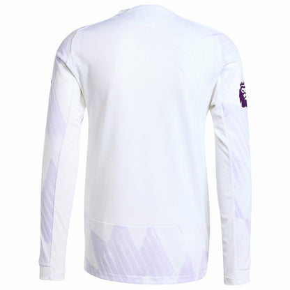 Manchester United 2025/26 Away Long Sleeve Jersey Discount - White