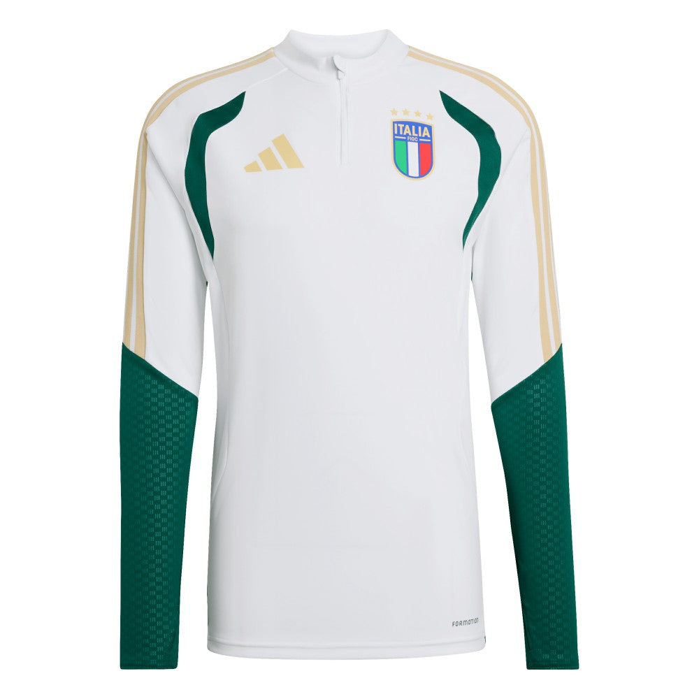 Italy National Team FIFA x World Cup 2026 Tiro Quarter-Zip Training Top for sale - White