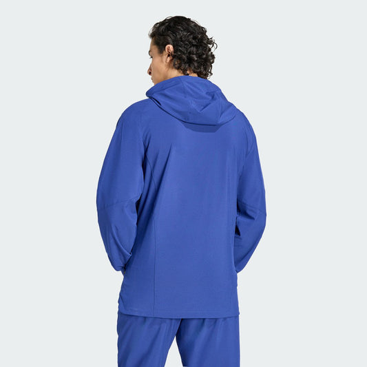 Italy National Team FIFA x World Cup 2026 Full-Zip Travel Windbreaker Jacket for sale - Blue