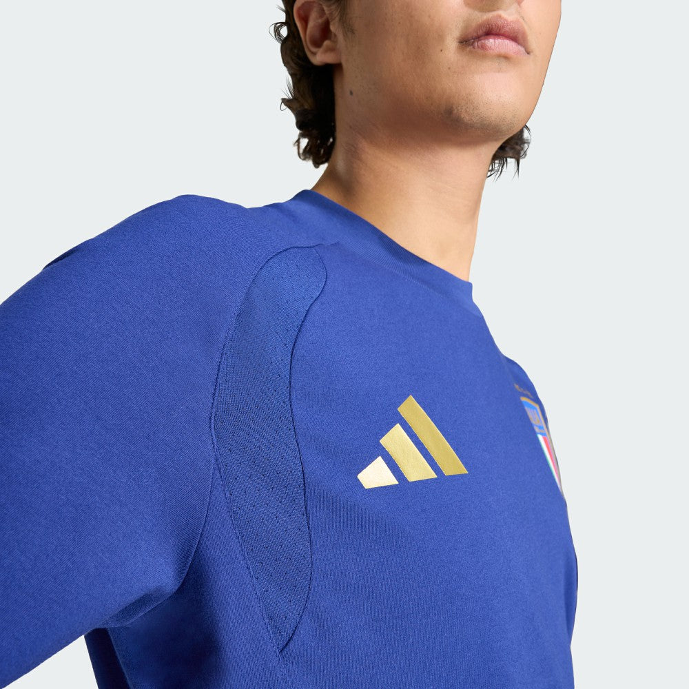 Italy National Team FIFA x World Cup Tiro Travel T-Shirt for sale - Blue
