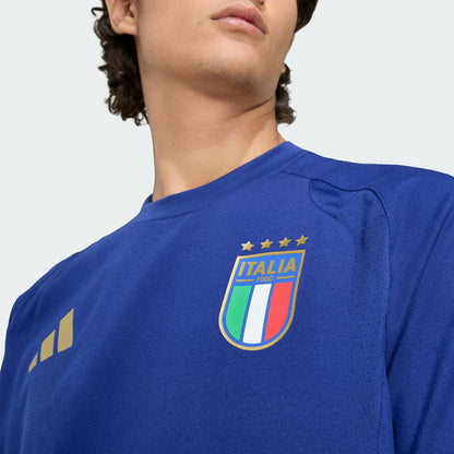 Italy National Team FIFA x World Cup Tiro Travel T-Shirt for sale - Blue
