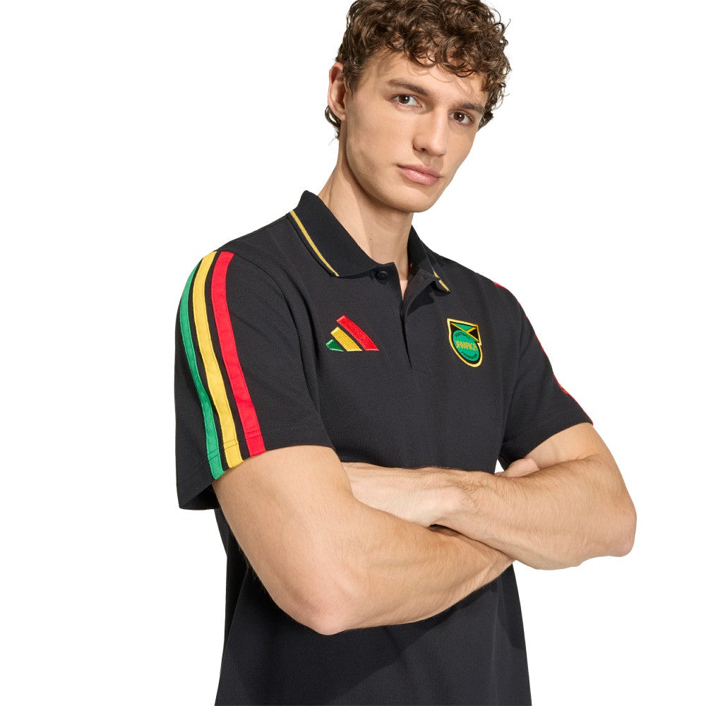 Jamaica National Team Alphaskin Polo for sale - Black