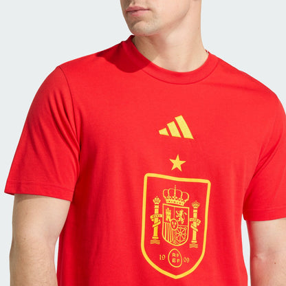 Spain National Team FIFA x World Cup Alphaskin Graphic T-Shirt for sale - Red
