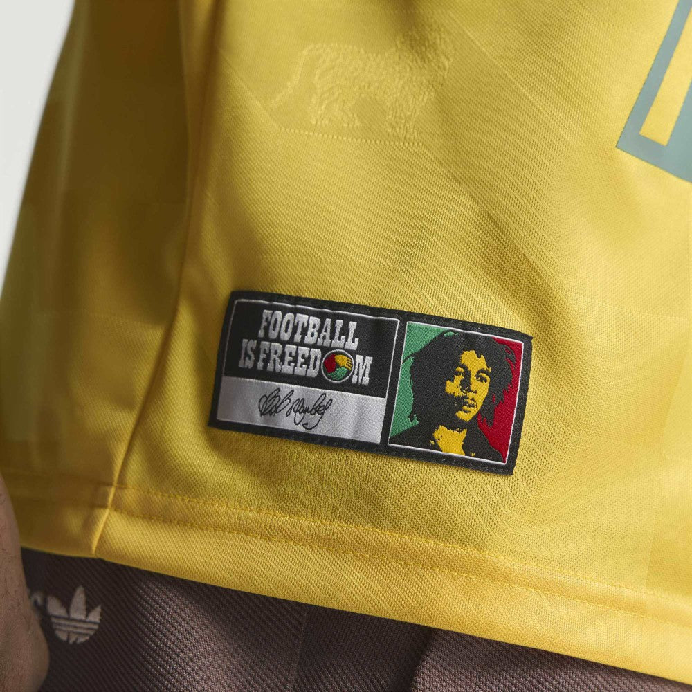 Jamaica National Team x Bob Marley Originals Fashion Jersey for sale - Yellow