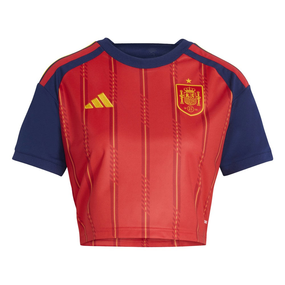 Spain National Team Women's FIFA x World Cup 2026 Home Cropped Replica Jersey for sale - Red