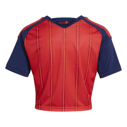 Spain National Team Women's FIFA x World Cup 2026 Home Cropped Replica Jersey for sale - Red
