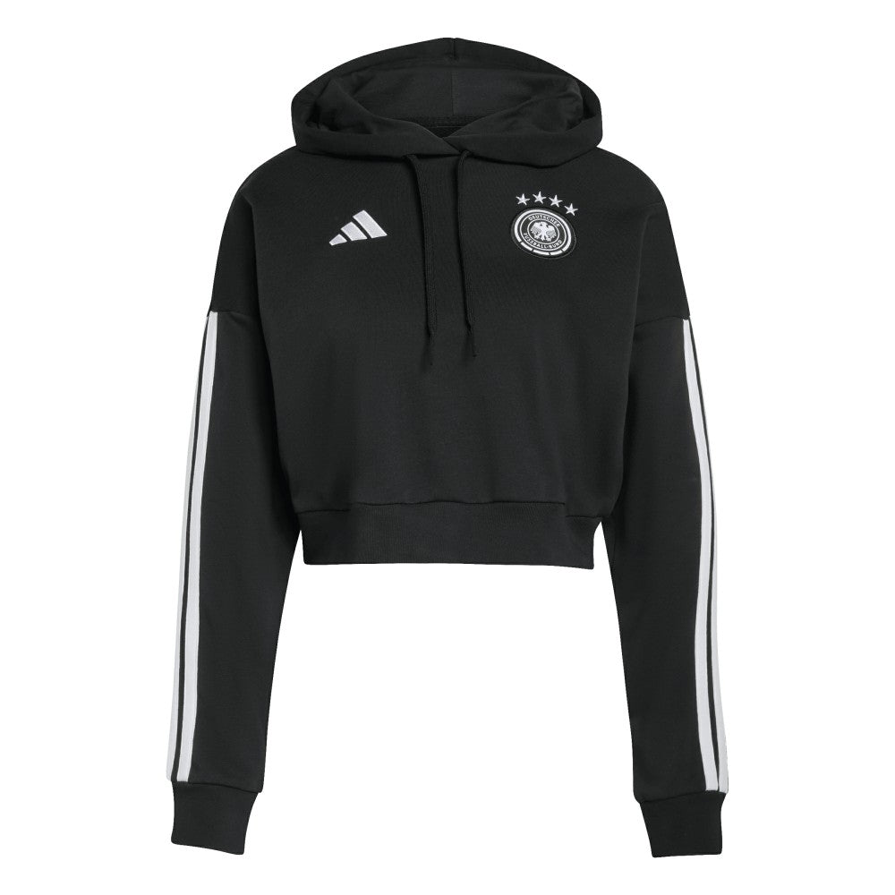 Germany National Team Women's FIFA x World Cup Alphaskin Cropped Hoodie for sale - Black