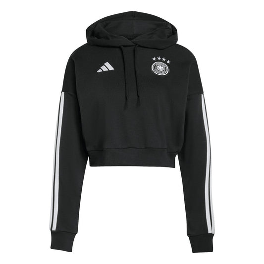Germany National Team Women's FIFA x World Cup Alphaskin Cropped Hoodie for sale - Black