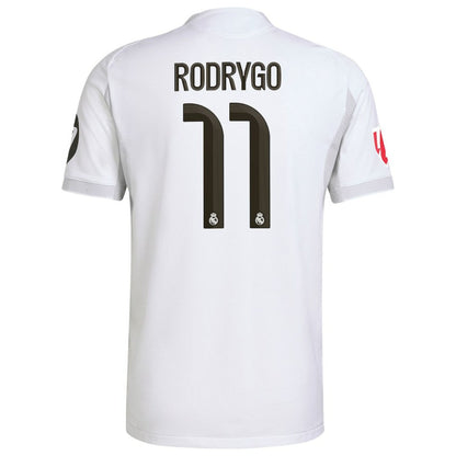 Rodrygo Real Madrid 2025/26 Home Jersey Discount - White
