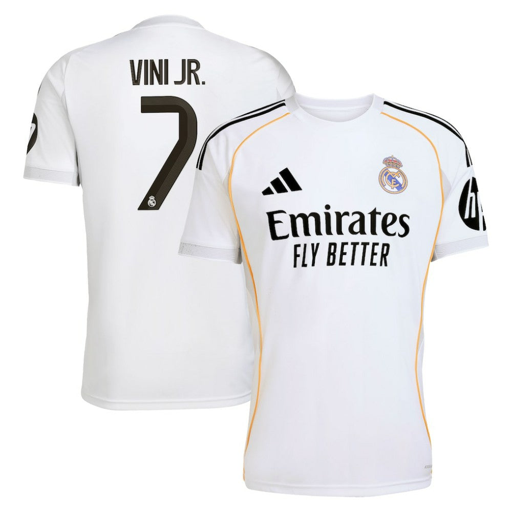Vini Jr. Real Madrid 2025/26 Home Replica Jersey Discount - White
