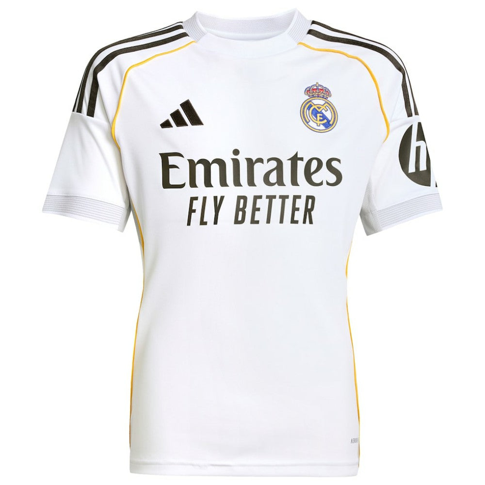 Jude Bellingham Real Madrid Youth 2025/26 Home Replica Jersey Discount - White