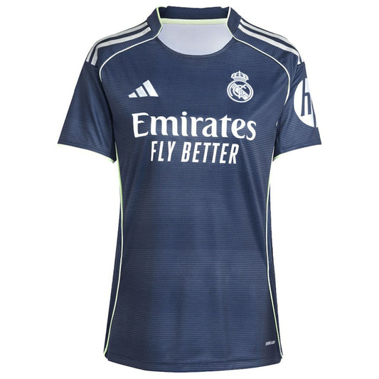 Jude Bellingham Real Madrid Women's 2025/26 Away Replica Player Jersey Discount - Blue