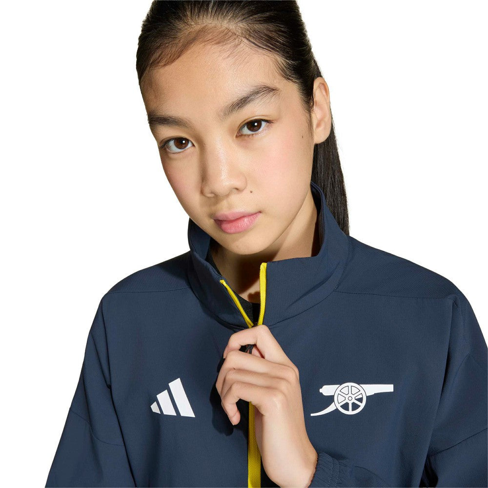 Arsenal Youth 2025/26 Club Anthem Full-Zip Jacket on sale - Navy