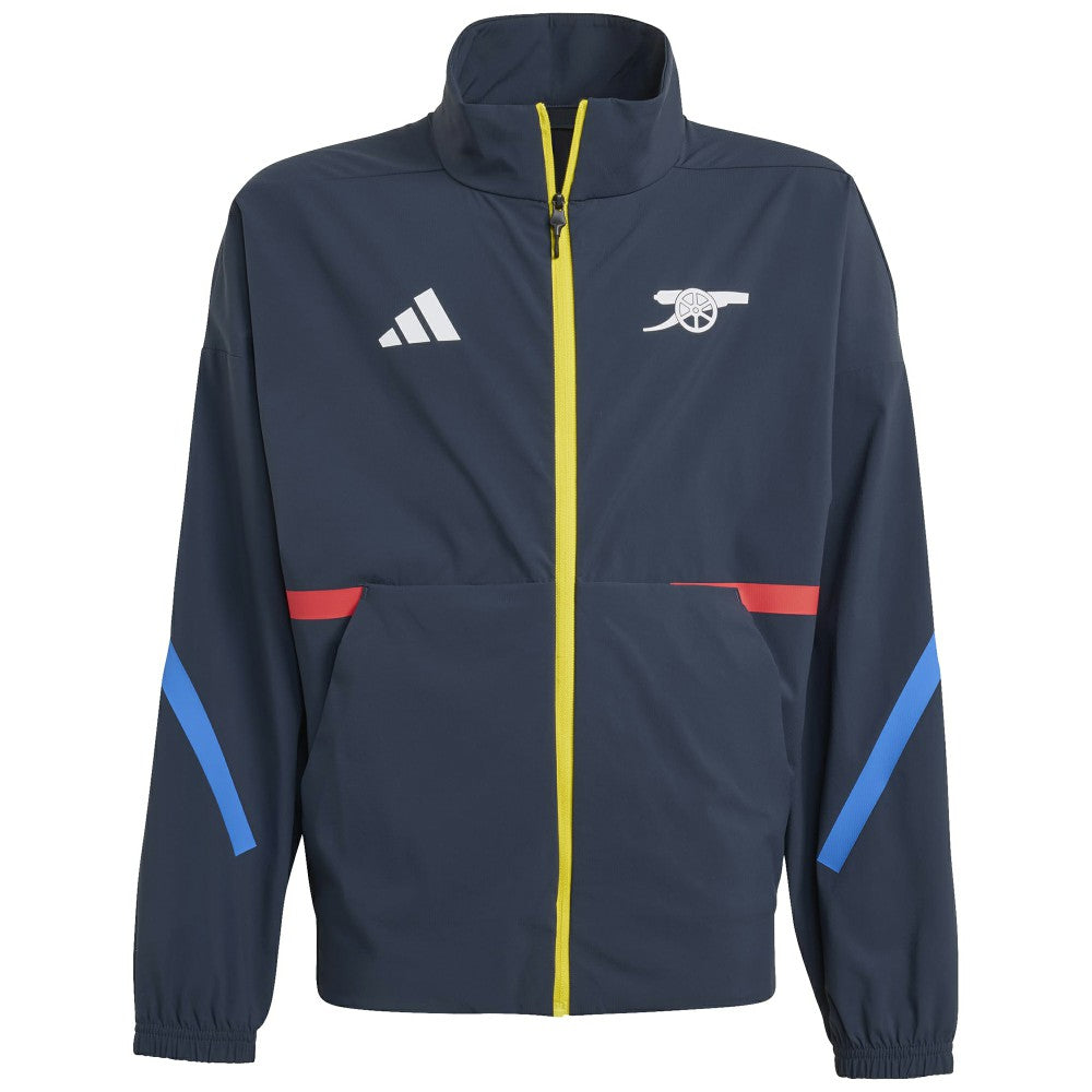Arsenal Youth 2025/26 Club Anthem Full-Zip Jacket on sale - Navy