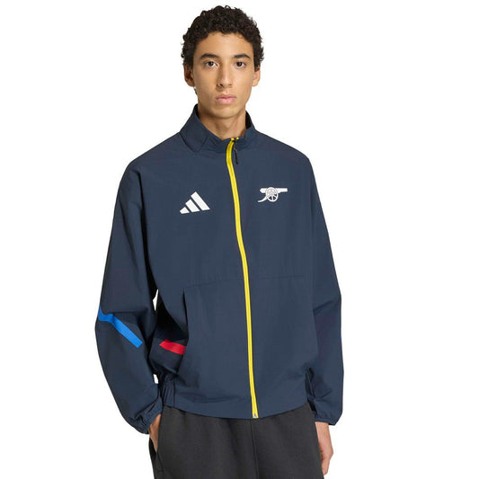 Arsenal 2025/26 Club Anthem Full-Zip Jacket on sale - Navy