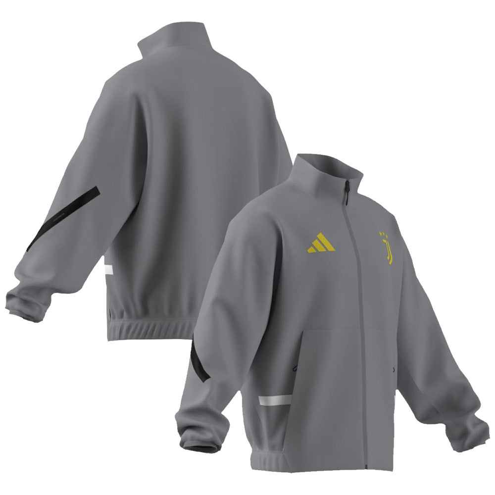 Juventus 2025/26 Club Anthem Full-Zip Jacket Discount - Gray
