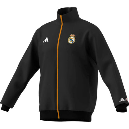 Real Madrid x Marvel Youth Track Jacket Discount - Black