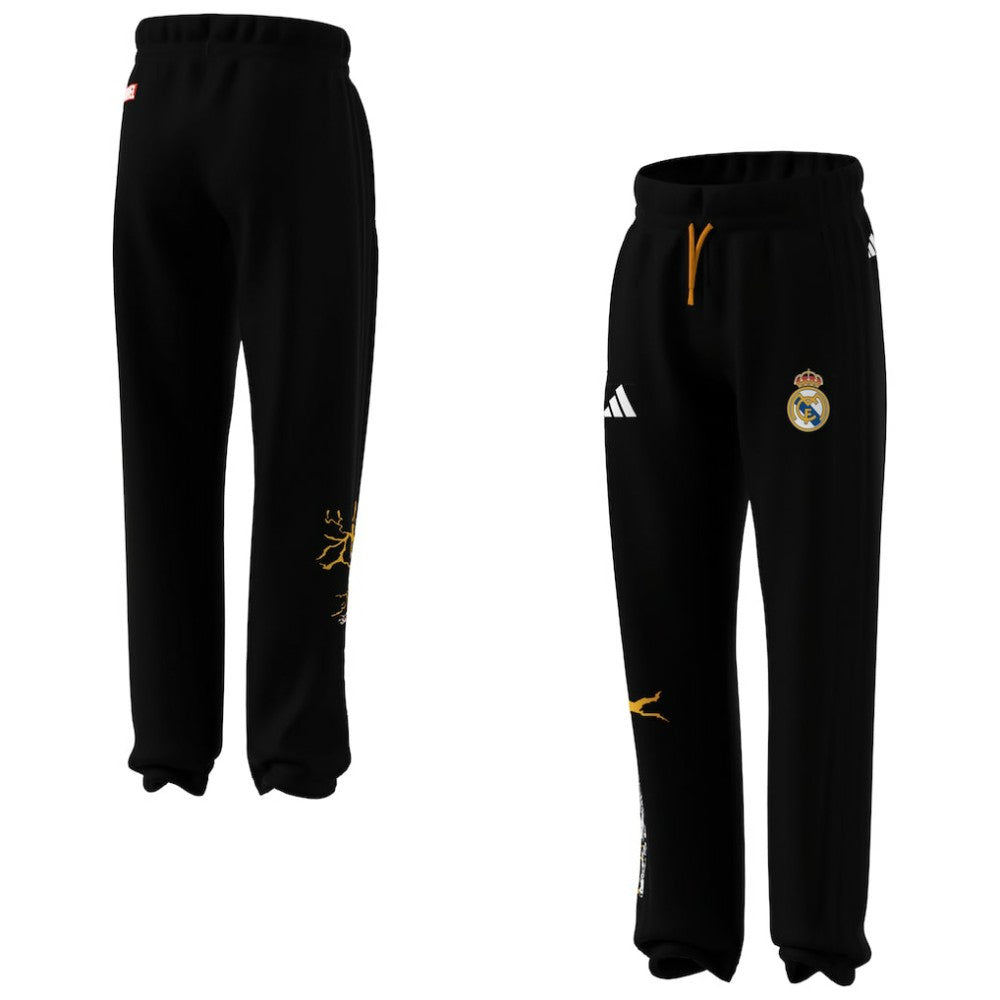 Real Madrid x Marvel Youth Track Pants Discount - Black