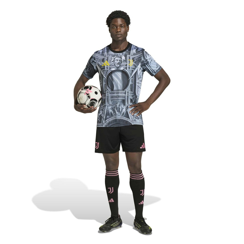 Juventus 2025/26 Pre-Match Training Jersey for sale - Black