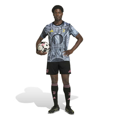 Juventus 2025/26 Pre-Match Training Jersey for sale - Black