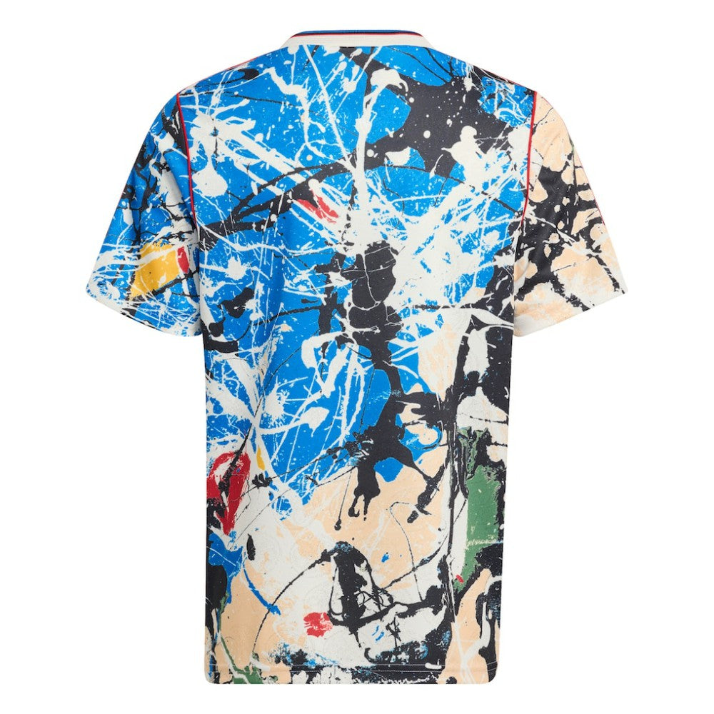 Manchester United X Stone Roses Youth Replica Jersey Discount - Blue