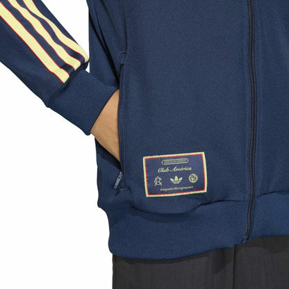 Club America Youth Terrace Icons Full-Zip Track Top Discount - Navy