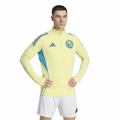 Club America Tiro 2025/26 AEROREADY Raglan Full-Zip Training Top Discount - Yellow