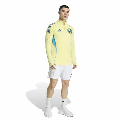 Club America Tiro 2025/26 AEROREADY Raglan Full-Zip Training Top Discount - Yellow