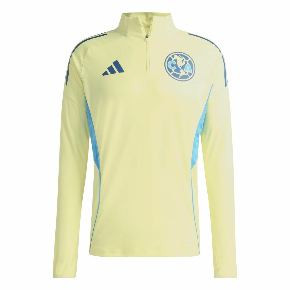 Club America Tiro 2025/26 AEROREADY Raglan Full-Zip Training Top Discount - Yellow