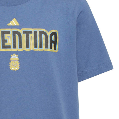 Argentina National Team Youth Jersey Hook T-Shirt for sale - Blue