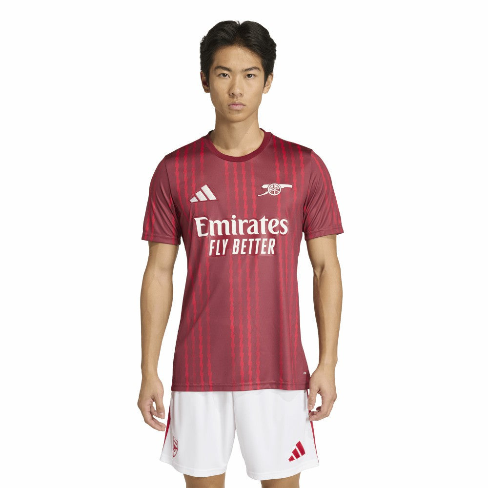 Arsenal 2025/26 Pre-Match Training Jersey on sale - Red