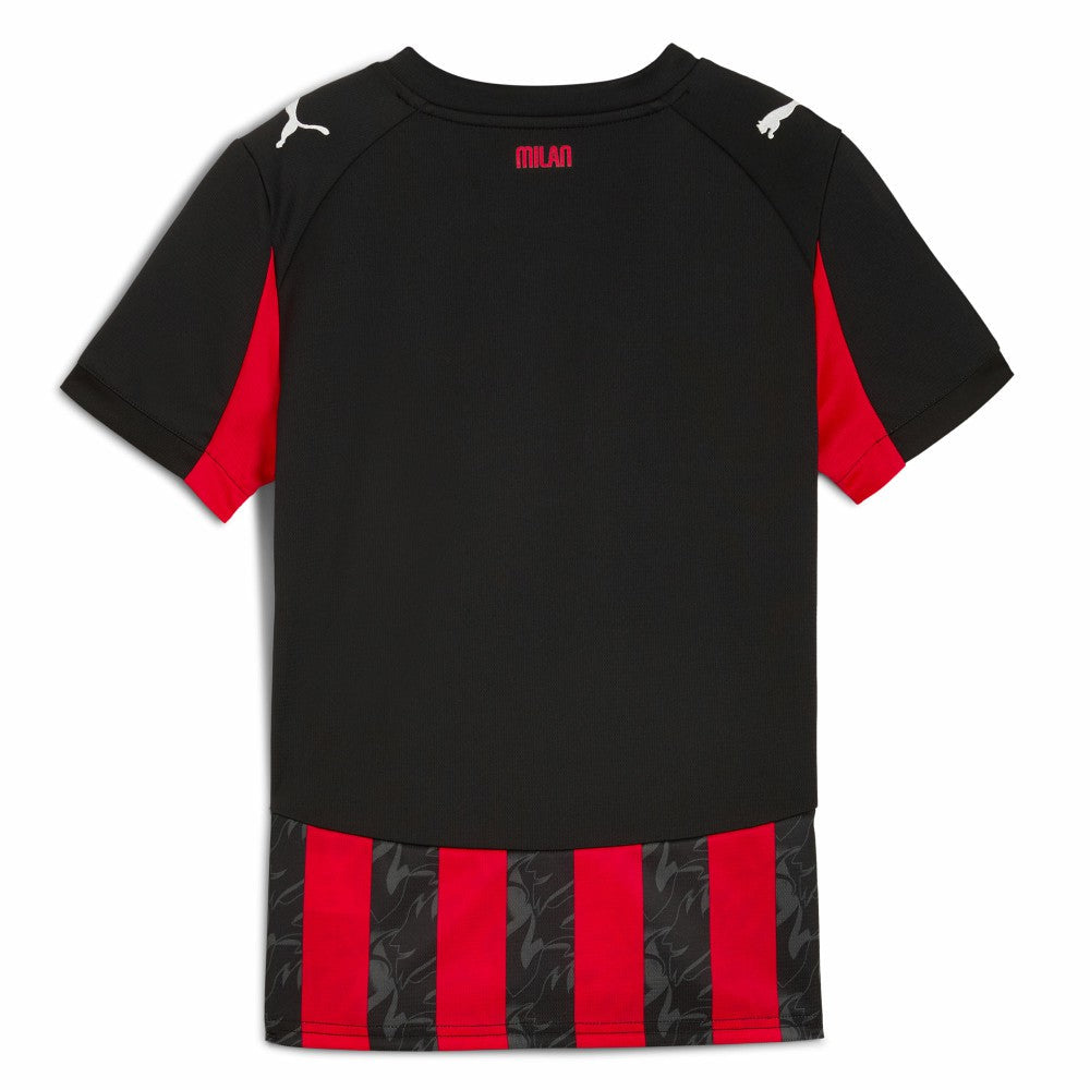 AC Milan Youth 2025/26 Home Replica Jersey on sale - Red