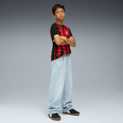AC Milan Youth 2025/26 Home Replica Jersey on sale - Red