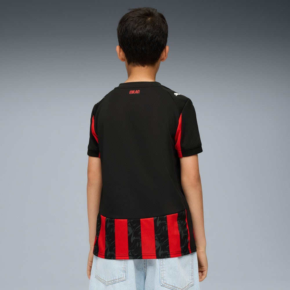 AC Milan Youth 2025/26 Home Replica Jersey on sale - Red