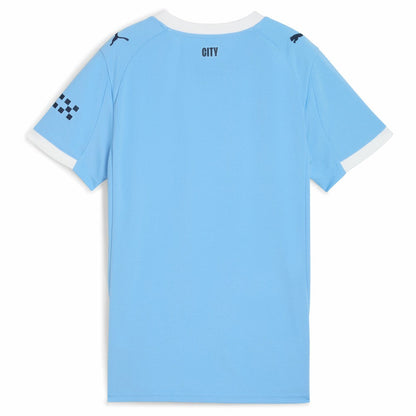 Manchester City Women's 2025/26 Home Replica Jersey Discount - Sky Blue