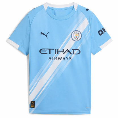 Erling Haaland Manchester City Youth 2025/26 Home Replica Player Jersey for sale - Sky Blue