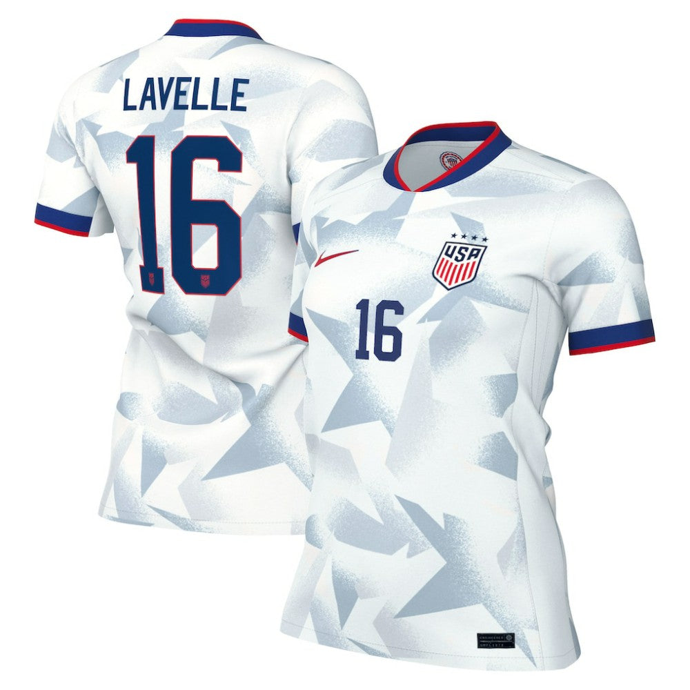 Rose Lavelle USWNT Women's 2025 Home Replica Player Jersey on sale - White