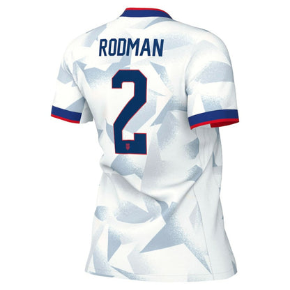 Trinity Rodman USWNT Women's 2025 Home Replica Player Jersey on sale - White