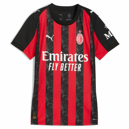 Christian Pulisic AC Milan Women's 2025/26 Home Replica Player Jersey on sale - Red