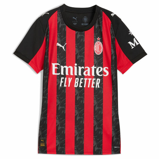 Christian Pulisic AC Milan Women's 2025/26 Home Replica Player Jersey on sale - Red