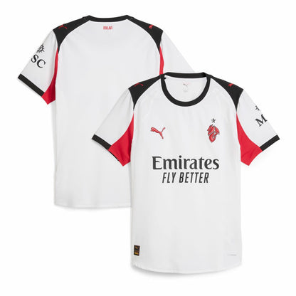 AC Milan 2025/26 Away Jersey on sale - White