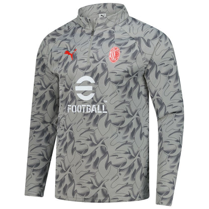AC Milan 2025/26 Pre-Match dryCell Quarter-Zip Top on sale - Gray