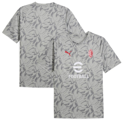 AC Milan 2025/26 Pre-Match Training Jersey on sale - Gray
