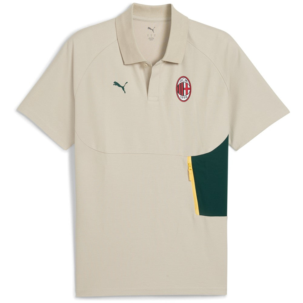 AC Milan Pumatech Polo on sale - Beige