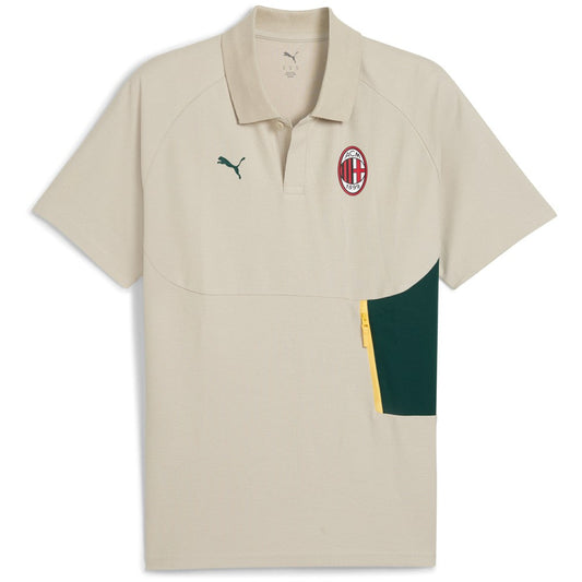 AC Milan Pumatech Polo on sale - Beige