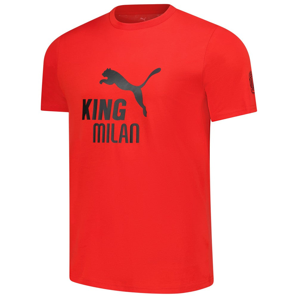 AC Milan 2025/26 King Logo T-Shirt on sale - Red