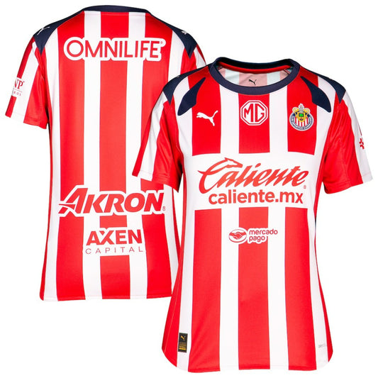 Chivas Women's 2025/26 Home  Replica Jersey Discount - Red