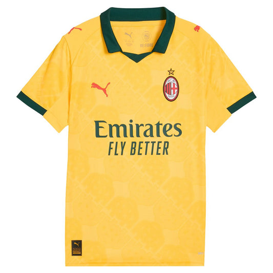 AC Milan Youth 2025/26 Third Replica Jersey on sale - Yellow