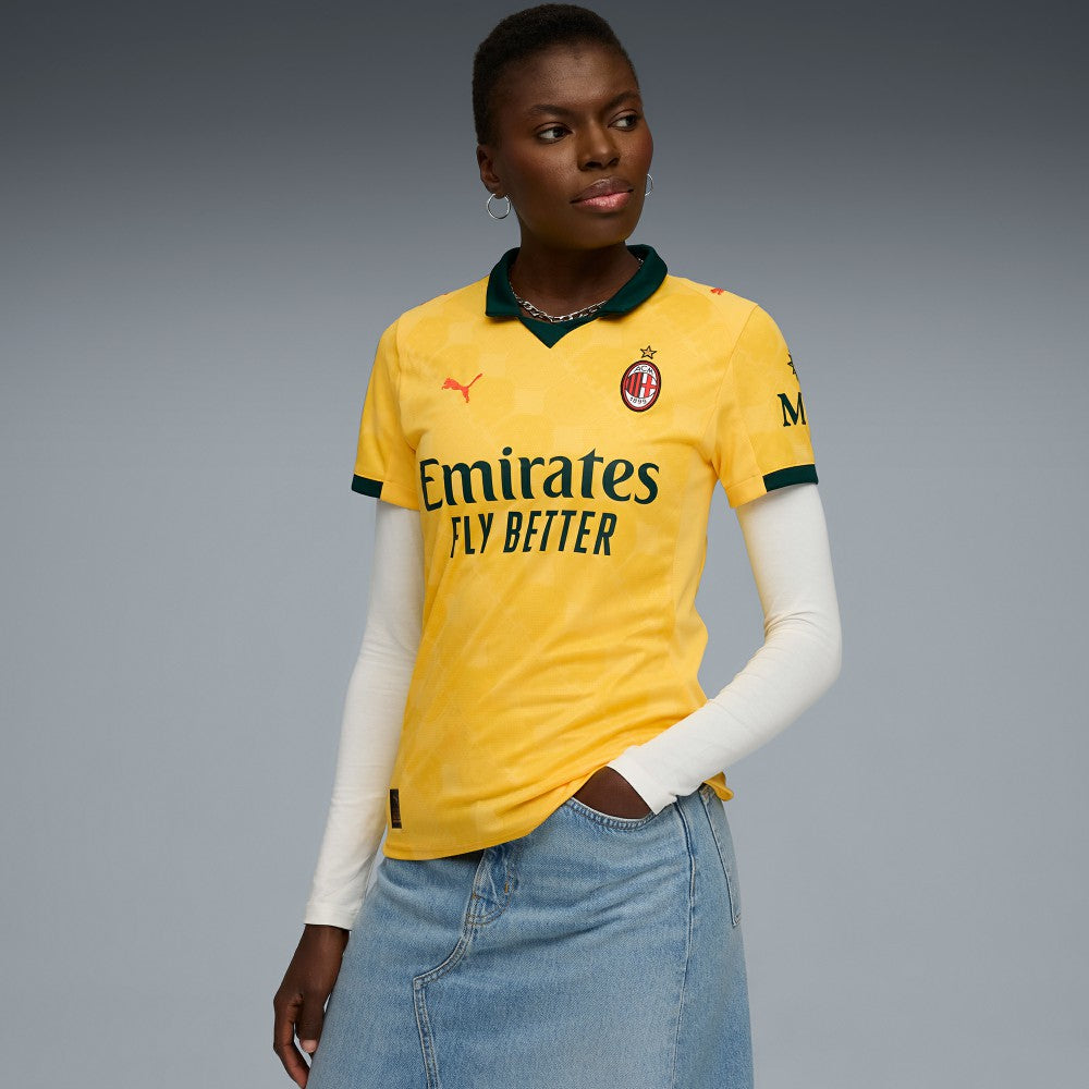 AC Milan Women's 2025/26 Third Replica Jersey on sale - Yellow
