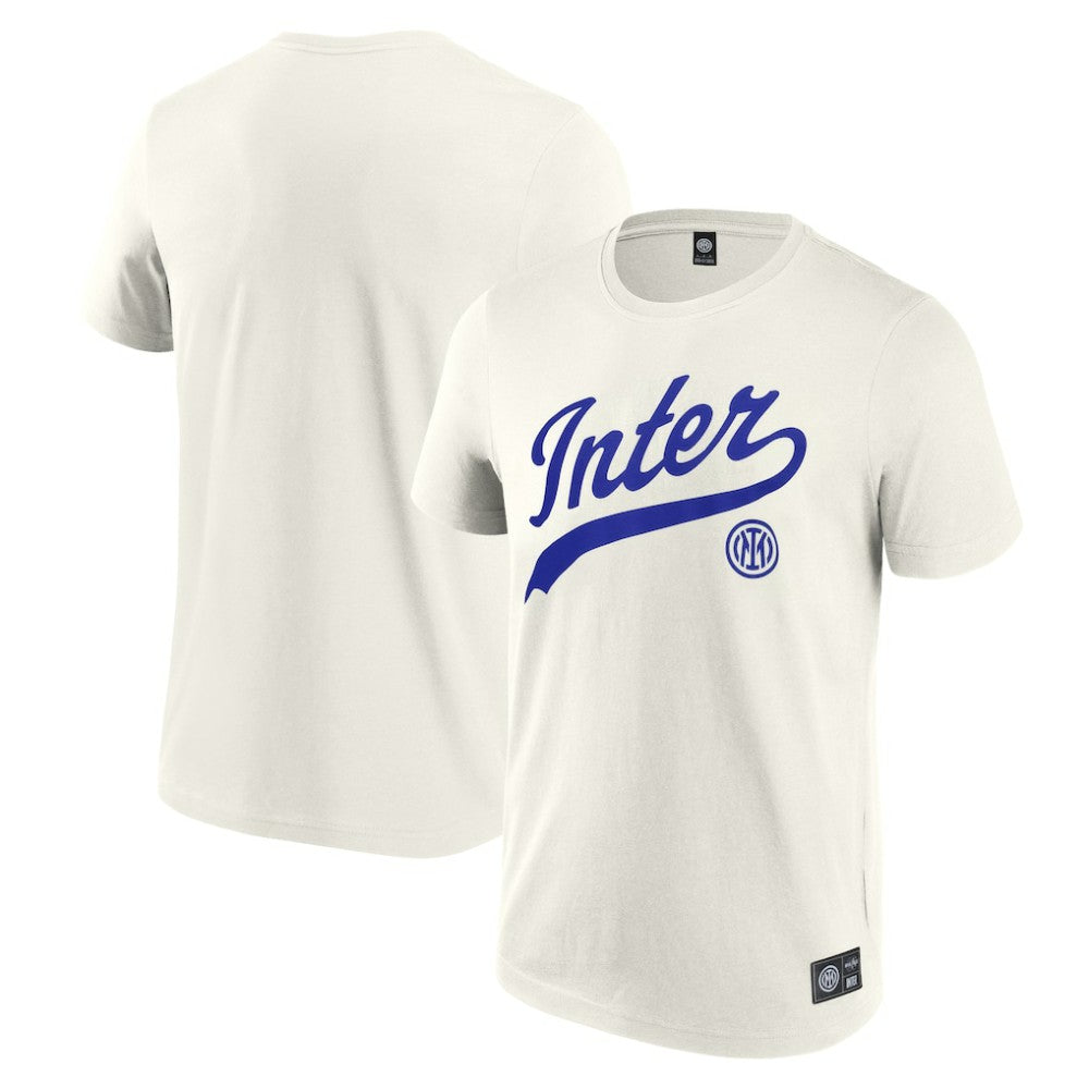 Inter Milan  Collegiate T-Shirt Discount - Cream
